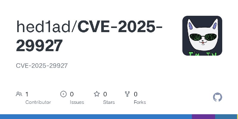 GitHub - hed1ad/CVE-2025-29927: CVE-2025-29927