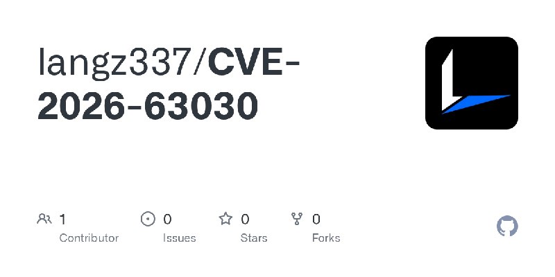 GitHub - langz337/CVE-2026-63030