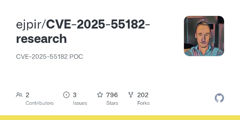 GitHub - ejpir/CVE-2025-55182-research: CVE-2025-55182 POC