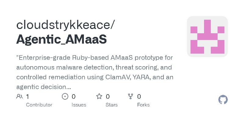 GitHub - cloudstrykkeace/Agentic_AMaaS: 