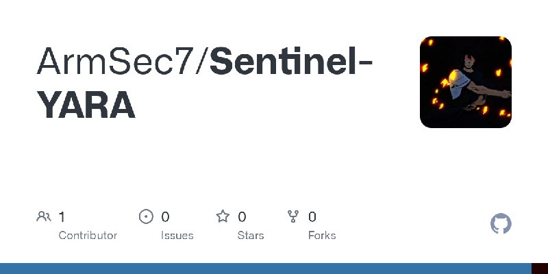 GitHub - ArmSec7/Sentinel-YARA