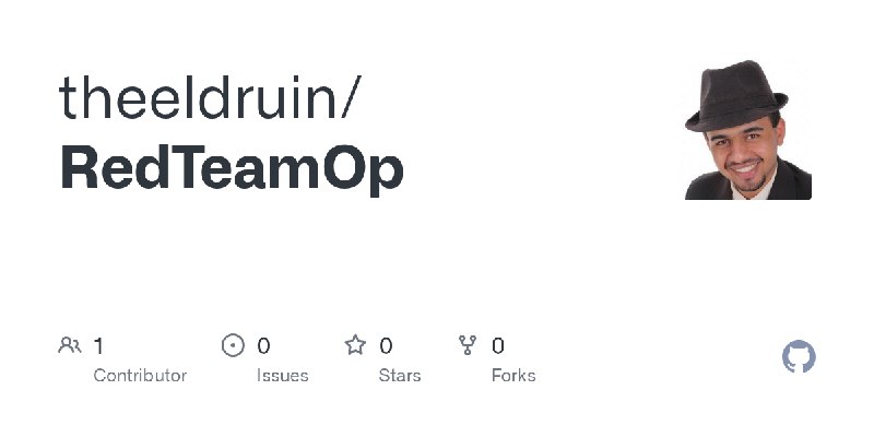 GitHub - theeldruin/RedTeamOp