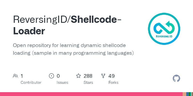 GitHub - ReversingID/Shellcode-Loader: Open repository for learning dynamic shellcode loading (sample in many programming languages)
