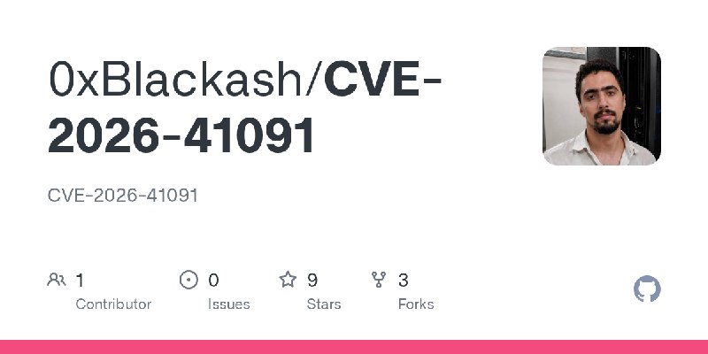 GitHub - 0xBlackash/CVE-2026-41091: CVE-2026-41091