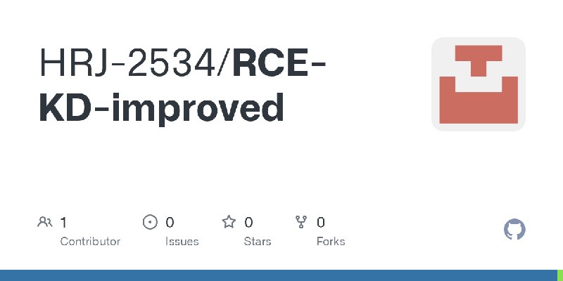 GitHub - HRJ-2534/RCE-KD-improved