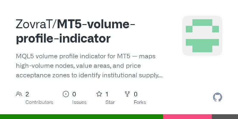 GitHub - ZovraT/MT5-volume-profile-indicator: MQL5 volume profile indicator for MT5 — maps high-volume nodes, value areas, and…