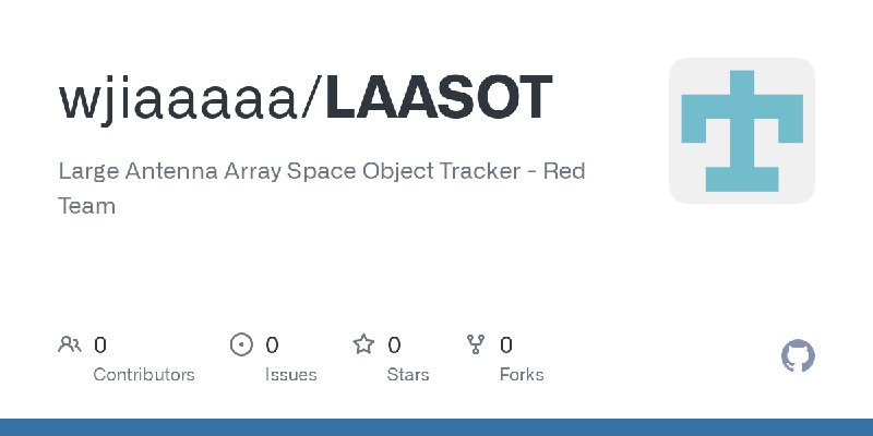GitHub - wjiaaaaa/LAASOT: Large Antenna Array Space Object Tracker - Red Team