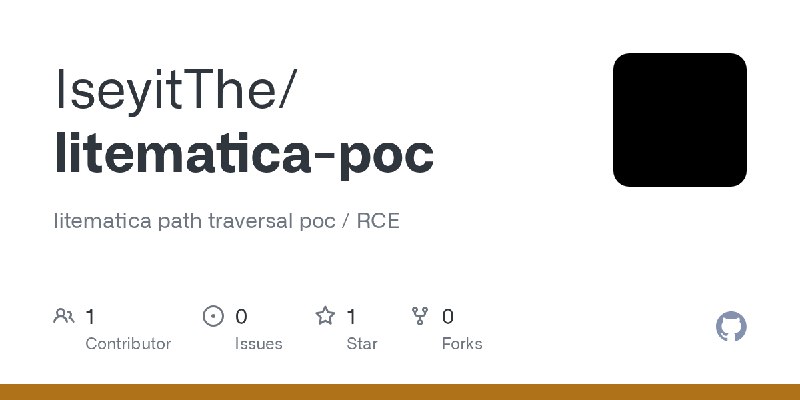 GitHub - IseyitThe/litematica-poc: litematica path traversal poc / RCE