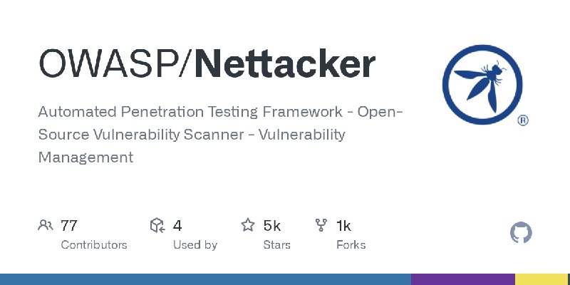 GitHub - OWASP/Nettacker: Automated Penetration Testing Framework - Open-Source Vulnerability Scanner - Vulnerability Management