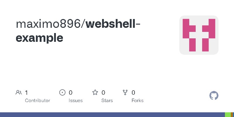 GitHub - maximo896/webshell-example