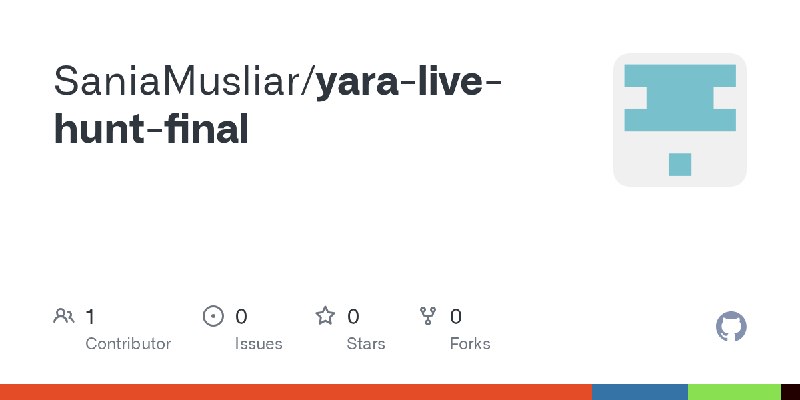 GitHub - SaniaMusliar/yara-live-hunt-final