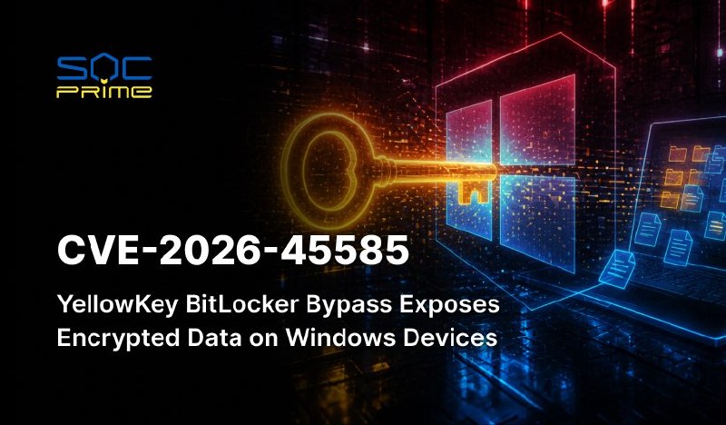 GitHub - yellowkeycve/YellowKey-Bitlocker-CVE-2026-45585: YellowKey BitLocker CVE-2026-45585 - free BitLocker recovery key extractor…