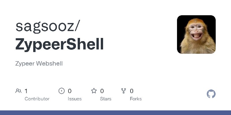 GitHub - sagsooz/ZypeerShell: Zypeer Webshell
