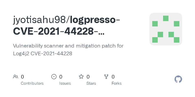 jyotisahu98/logpresso-CVE-2021-44228-Scanner