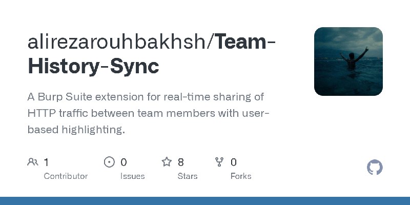 GitHub - alirezarouhbakhsh/Team-History-Sync: A Burp Suite extension for real-time sharing of HTTP traffic between team members…