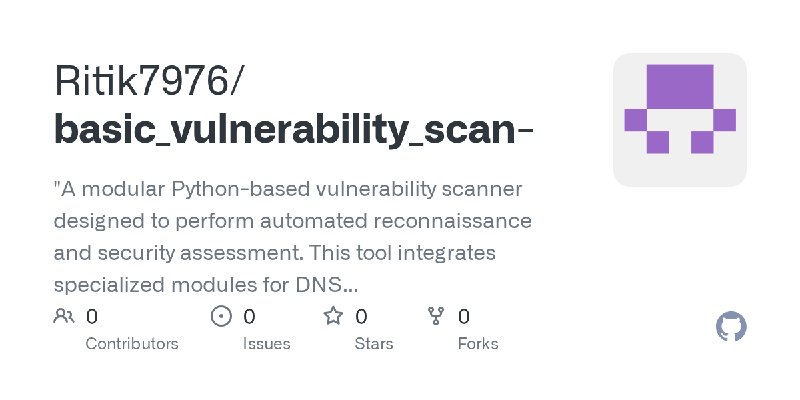 Ritik7976/basic_vulnerability_scan-