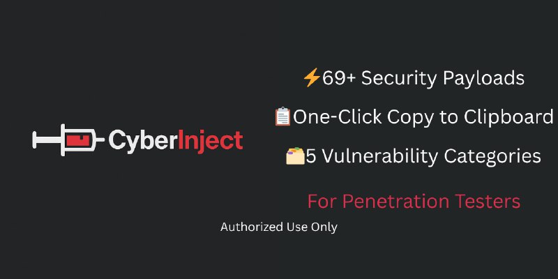GitHub - CyberNilsen/CyberInject: A comprehensive browser extension designed for authorized security testing and penetration testing…