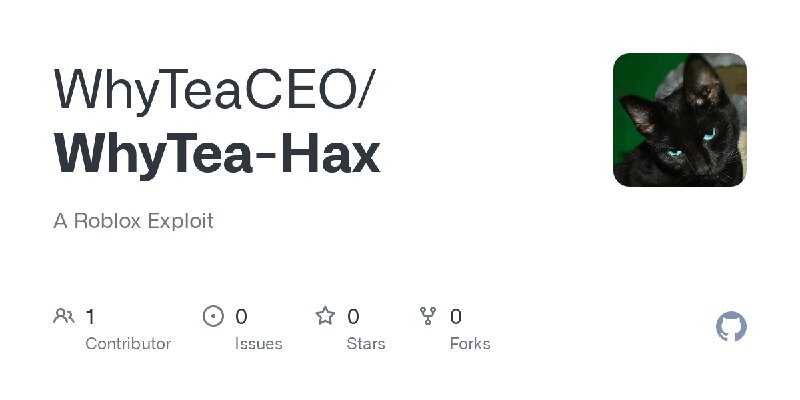 GitHub - WhyTeaCEO/WhyTea-Hax: A Roblox Exploit