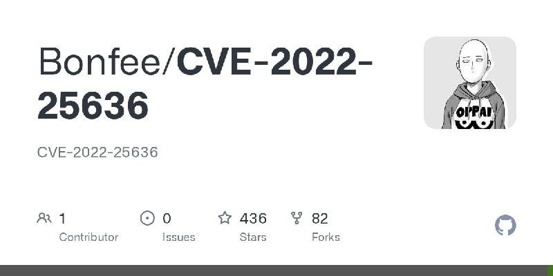 GitHub - Bonfee/CVE-2022-25636: CVE-2022-25636