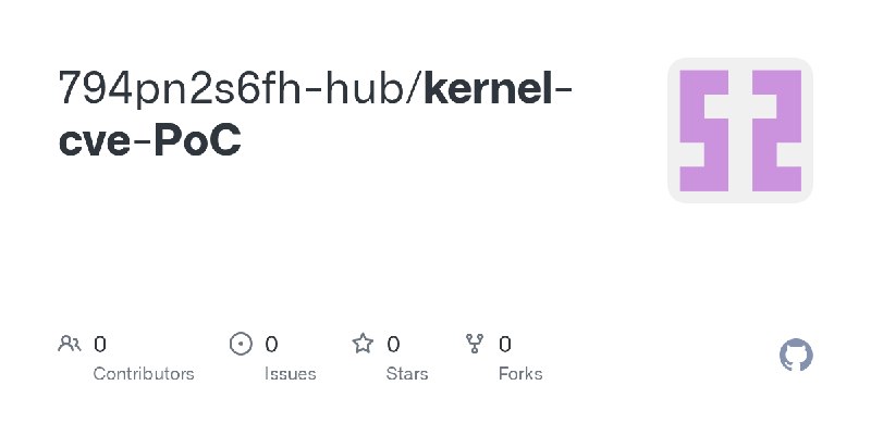 794pn2s6fh-hub/kernel-cve-PoC