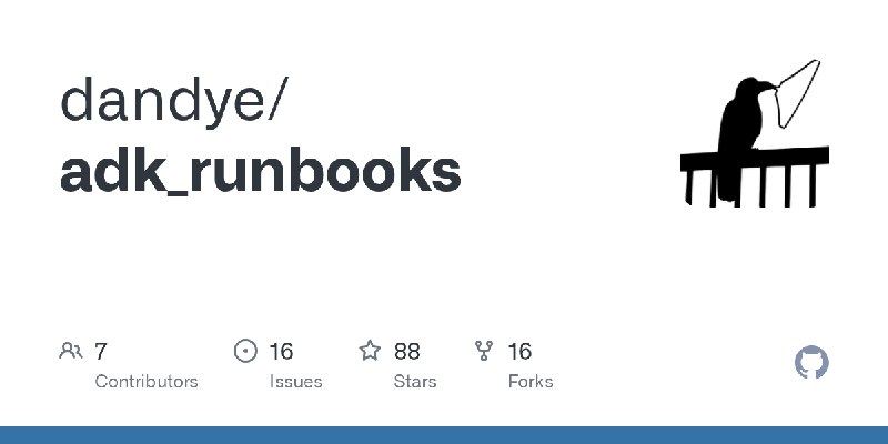 GitHub - dandye/adk_runbooks