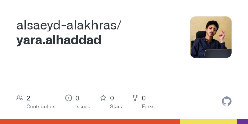 GitHub - alsaeyd-alakhras/yara.alhaddad