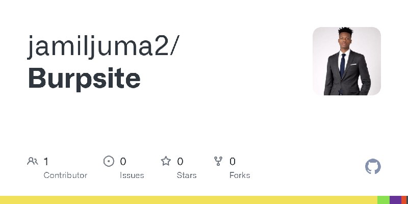 GitHub - jamiljuma2/Burpsite