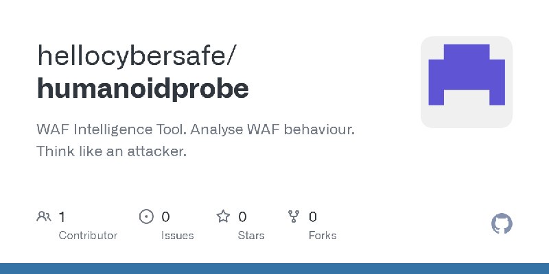 GitHub - hellocybersafe/humanoidprobe: WAF Intelligence Tool. Analyse WAF behaviour. Think like an attacker.