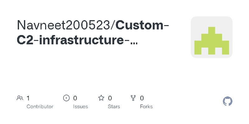 GitHub - Navneet200523/Custom-C2-infrastructure-Framework