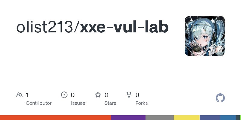 GitHub - olist213/xxe-vul-lab
