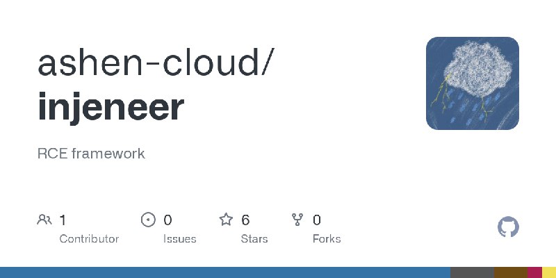 GitHub - ashen-cloud/injeneer: RCE framework