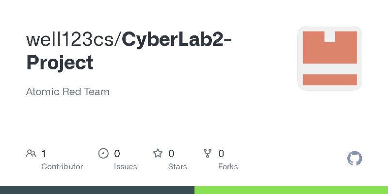 GitHub - well123cs/CyberLab2-Project: Atomic Red Team