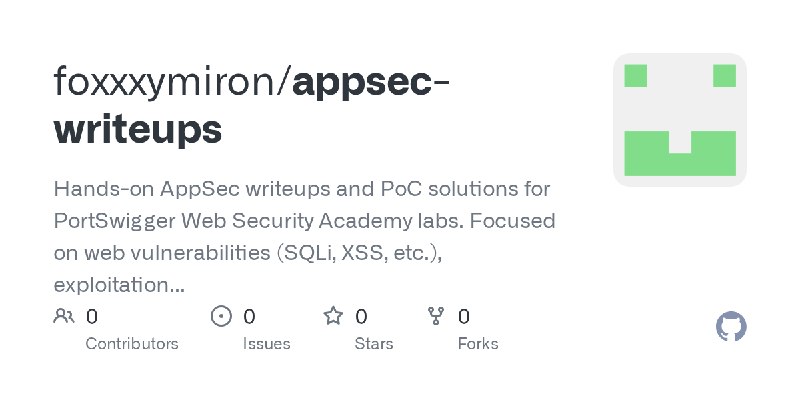 foxxxymiron/appsec-writeups