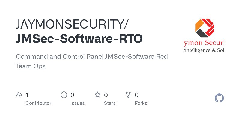 GitHub - JAYMONSECURITY/JMSec-Software-RTO: Command and Control Panel JMSec-Software Red Team Ops