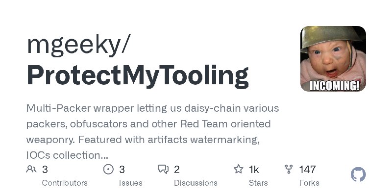 GitHub - mgeeky/ProtectMyTooling: Multi-Packer wrapper letting us daisy-chain various packers, obfuscators and other Red Team oriented…