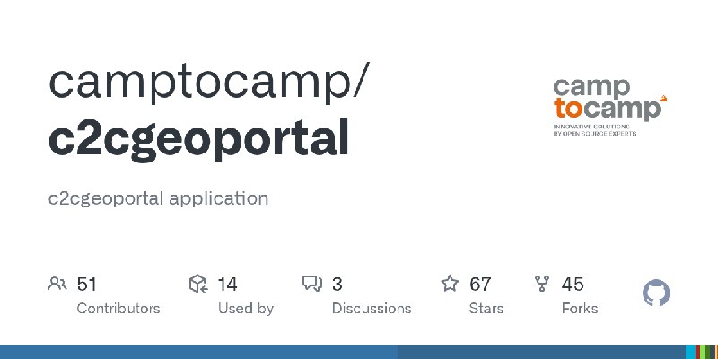GitHub - camptocamp/c2cgeoportal: c2cgeoportal application
