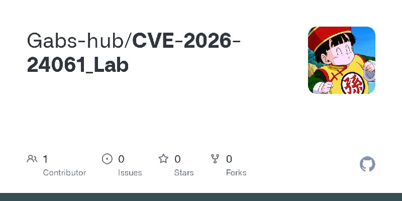 GitHub - Gabs-hub/CVE-2026-24061_Lab