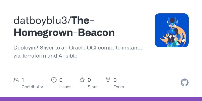 GitHub - datboyblu3/The-Homegrown-Beacon: Deploying Sliver to an Oracle OCI compute instance via Terraform and Ansible
