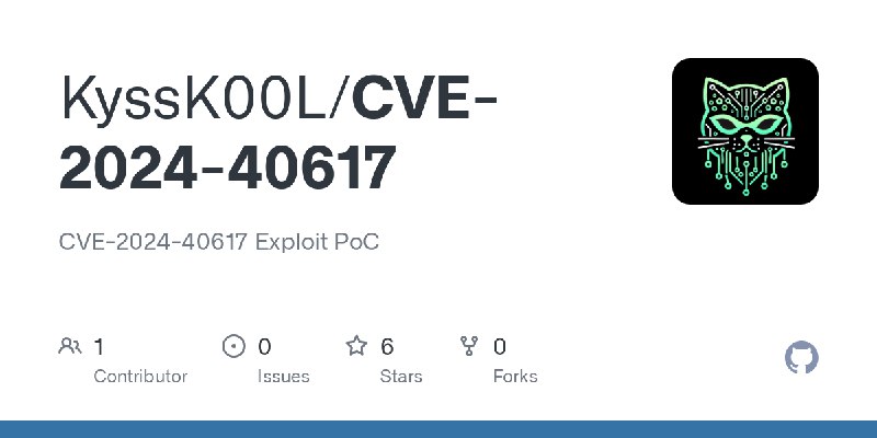 GitHub - KyssK00L/CVE-2024-40617: CVE-2024-40617 Exploit PoC