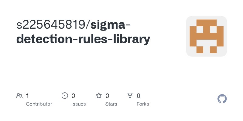 GitHub - s225645819/sigma-detection-rules-library