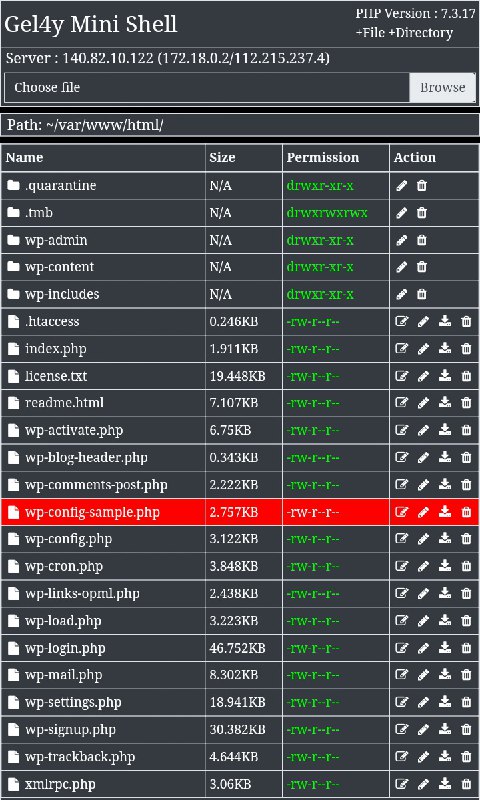 GitHub - 22XploiterCrew-Team/Gel4y-Mini-Shell-Backdoor: A webshell that can bypass some system security, all code has been obfuscated…
