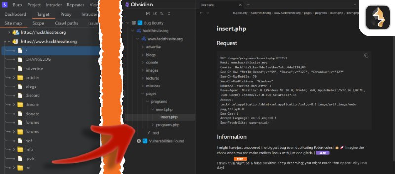 GitHub - Hacking-Notes/Burp-Suite-Obsidian-Integration: Organize, track, and share vulnerability findings effortlessly. This Burp…