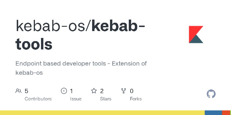 GitHub - kebab-os/kebab-tools: Endpoint based developer tools - Extension of kebab-os