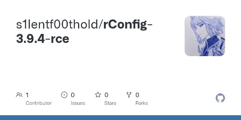GitHub - s1lentf00thold/rConfig-3.9.4-rce
