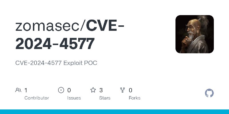 GitHub - zomasec/CVE-2024-4577: CVE-2024-4577 Exploit POC