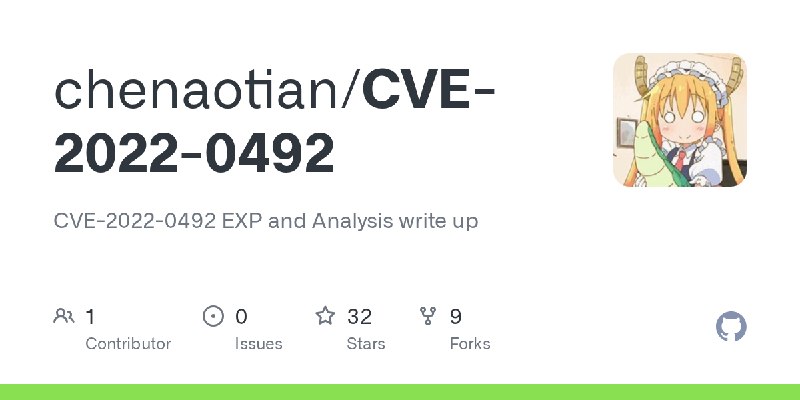 GitHub - chenaotian/CVE-2022-0492: CVE-2022-0492 EXP and Analysis write up