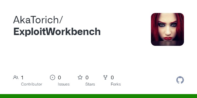 GitHub - AkaTorich/ExploitWorkbench