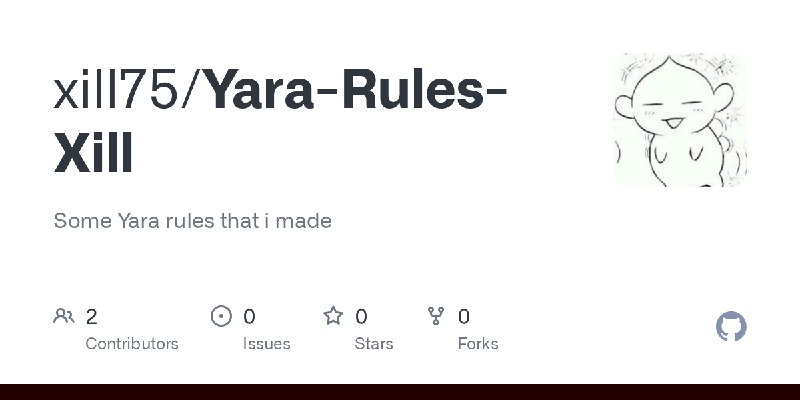 GitHub - xill75/Yara-Rules-Xill: Some Yara rules that i made