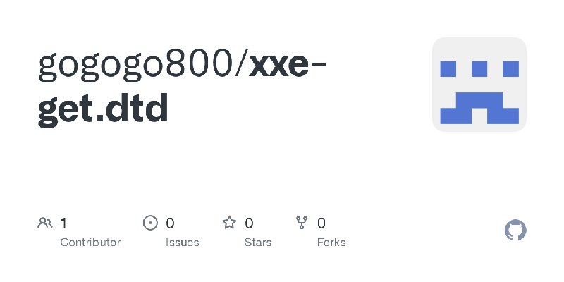 GitHub - gogogo800/xxe-get.dtd