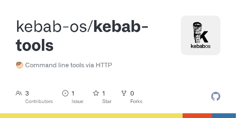 GitHub - kebab-os/kebab-tools: 🥙 Command line tools via HTTP
